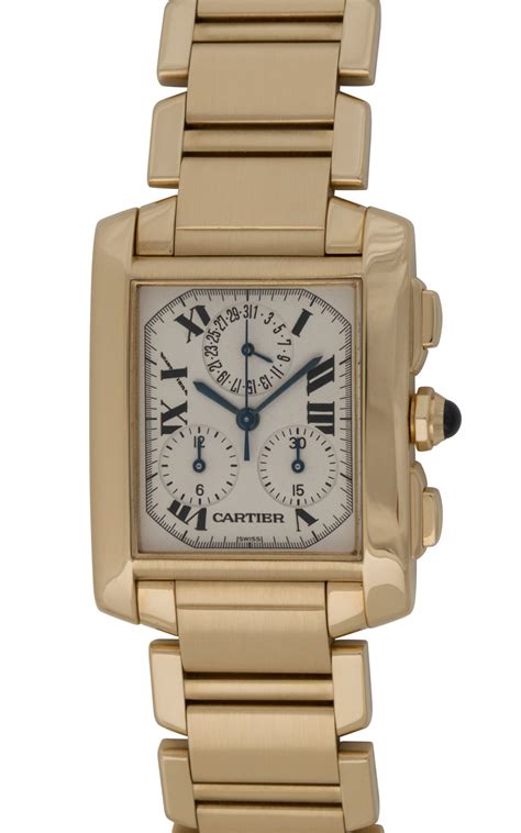 cartier tank francaise watch battery|cartier tank francaise chronograph.